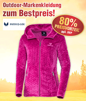 Kein Bild? Jetzt oben Link zu Darstellungsproblemen klicken! - Outdoor-Markenkleidung zum Bestpreis!