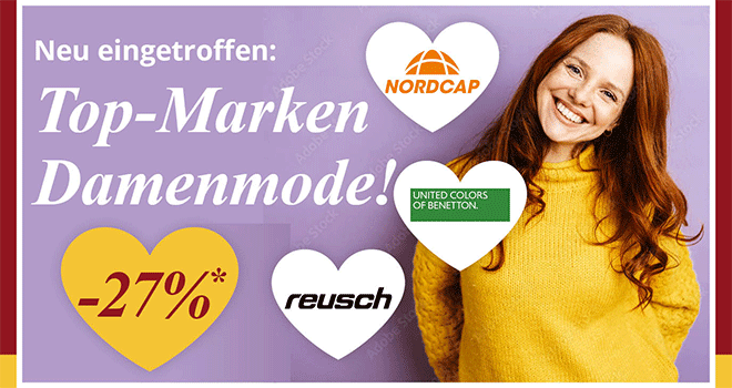 Kein Bild? Jetzt oben Link zu Darstellungsproblemen klicken! - Mit 30% Rabatt* auf die passende Bekleidung perfekt unterwegs!