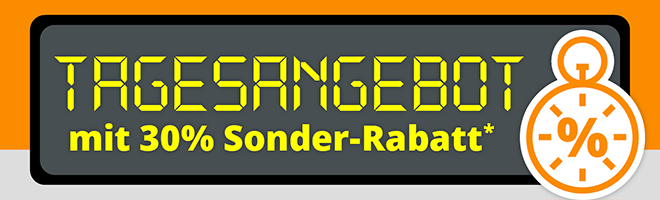 Kein Bild? Jetzt oben Link zu Darstellungsproblemen klicken! - 30% Sonder-Rabatt!